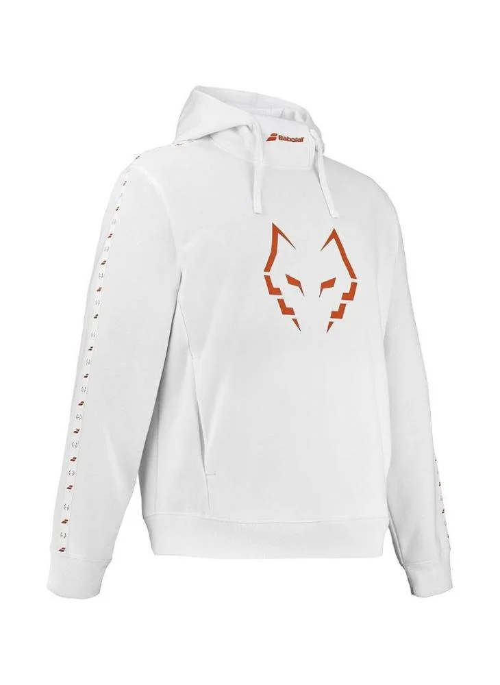 Babolat Babolat Men HOOD SWEAT J. LEBRON White/White 6MS26042